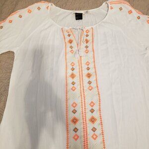 URBAN Mangoz Lightweight Peasant Top